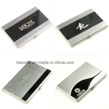 OEM Logo Printed Steel Business Card Holder